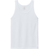 Custom BELLA+CANVAS Unisex Heather CVC Tank Solid White Blend