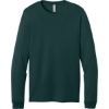 Custom BELLA+CANVAS Unisex Jersey Long Sleeve Tee. Atlantic Green