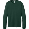 Custom BELLA+CANVAS Unisex Jersey Long Sleeve Tee. Forest Green