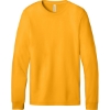 Custom BELLA+CANVAS Unisex Jersey Long Sleeve Tee. Gold