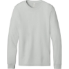 Custom BELLA+CANVAS Unisex Jersey Long Sleeve Tee. Silver