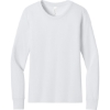 Custom BELLA+CANVAS Youth Jersey Long Sleeve Tee White
