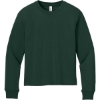 Custom BELLA+CANVAS Youth 6-Ounce Heavyweight Long Sleeve Tee Forest Green