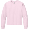 Custom BELLA+CANVAS Youth 6-Ounce Heavyweight Long Sleeve Tee Soft Pink