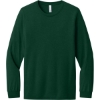 Custom BELLA+CANVAS Unisex Triblend Long Sleeve Tee EmeraldTB