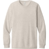 Custom BELLA+CANVAS Unisex Triblend Long Sleeve Tee Oatmeal White Triblend