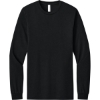 Custom BELLA+CANVAS Unisex Triblend Long Sleeve Tee SldBlkTB