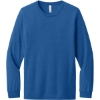 Custom BELLA+CANVAS Unisex Triblend Long Sleeve Tee TRoyalTB