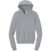 Custom BELLA+CANVAS Youth Sponge Fleece Pullover Hoodie Athletic Heather Gray