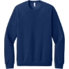 Custom BELLA+CANVAS Unisex Sponge Fleece Raglan Sweatshirt. Navy TB