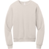 Custom BELLA+CANVAS Unisex Sponge Fleece Classic Crewneck Sweatshirt Heather Dust White