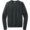 Custom BELLA+CANVAS Unisex Sponge Fleece Drop Shoulder Sweatshirt. Dark Grey Ht