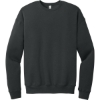Custom BELLA+CANVAS Unisex Sponge Fleece Drop Shoulder Sweatshirt. DarkGrey