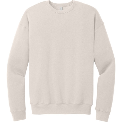 Custom BELLA+CANVAS Unisex Sponge Fleece Drop Shoulder Sweatshirt. Heather Dust Gray
