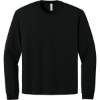 Custom BELLA+CANVAS Unisex 7.5-Ounce Heavyweight Long Sleeve Tee Black