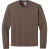 Custom BELLA+CANVAS Unisex 7.5-Ounce Heavyweight Long Sleeve Tee Cocoa Brown