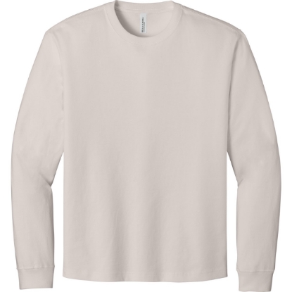 Custom BELLA+CANVAS Unisex 7.5-Ounce Heavyweight Long Sleeve Tee Dust