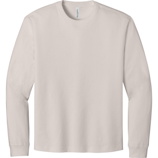 Custom BELLA+CANVAS Unisex 7.5-Ounce Heavyweight Long Sleeve Tee Dust