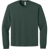 Custom BELLA+CANVAS Unisex 7.5-Ounce Heavyweight Long Sleeve Tee Hunter Green