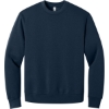 Custom BELLA+CANVAS Unisex 10-Ounce Heavyweight Crewneck Sweatshirt Navy Blue