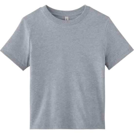 Custom BELLA+CANVAS Womens 6-Ounce Heavyweight Tee Athletic Heather Gray
