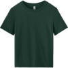 Custom BELLA+CANVAS Womens 6-Ounce Heavyweight Tee Forest Green