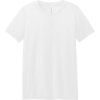 Custom BELLA+CANVAS Womens Relaxed Triblend Tee SolidWhtTB