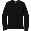 Custom BELLA+CANVAS Womens Jersey Long Sleeve Tee Black