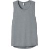 Custom BELLA+CANVAS Womens Flowy Scoop Muscle Tank. Athletic Ht