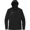 Custom Nike Therma-FIT Pullover Fleece Hoodie Team Black