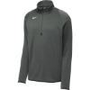 Custom Nike Therma-FIT 1/4-Zip Fleece Team Anthracite Gray