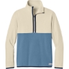 Custom Cotopaxi Amado 1/2-Zip Fleece Cream White/Fjord Blue