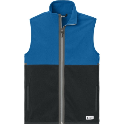 Custom Cotopaxi Amado Fleece Vest Atlantic Blue/Black