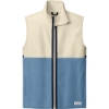 Custom Cotopaxi Amado Fleece Vest Cream Beige/Fjord Blue