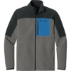 Custom Cotopaxi Abrazo Full-Zip Fleece Jacket Black/Cinder Gray/Blue