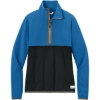 Custom Cotopaxi Womens Amado 1/2-Zip Fleece Atlantic Blue/Black