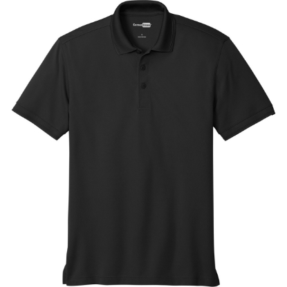 Custom CornerStone Industrial Snag-Proof Pique Polo. Black