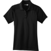 Custom CornerStone Womens Select Snag-Proof Tactical Polo. Black