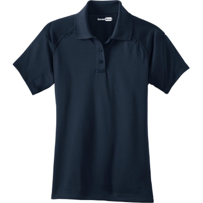 Custom CornerStone Womens Select Snag-Proof Tactical Polo. Dark Navy Blue