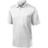 Custom CornerStone Select Snag-Proof Pocket Polo. White