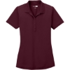 Custom CornerStone Womens Select Lightweight Snag-Proof Polo. Maroon Red