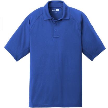 Custom CornerStone Select Lightweight Snag-Proof Tactical Polo. Royal Blue