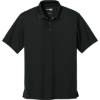 Custom CornerStone Micropique Gripper Polo. Black