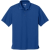 Custom CornerStone Micropique Gripper Polo. True Royal Blue