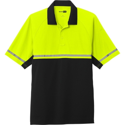 Custom CornerStone Select Lightweight Snag-Proof Enhanced Visibility Polo Safety Yellow/Black
