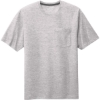 Custom CornerStone Workwear Pocket Tee Hthr Grey