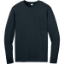 Custom CornerStone Workwear Pro Long Sleeve Pocket Tee Navy Blue