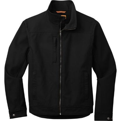 Custom CornerStone Duck Bonded Soft Shell Jacket Black