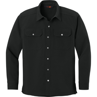 Custom CornerStone Soft Shell Shirt Jacket Black
