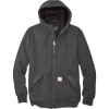 Custom Carhartt Midweight Thermal-Lined Full-Zip Sweatshirt Carbon Heather Gray